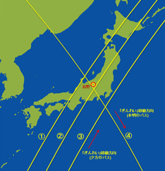 ぎんれいの軌道予想