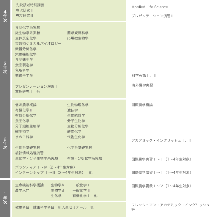履修チャート