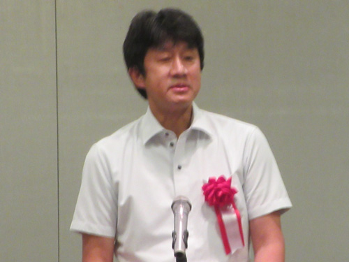 茅野副学部長の挨拶
