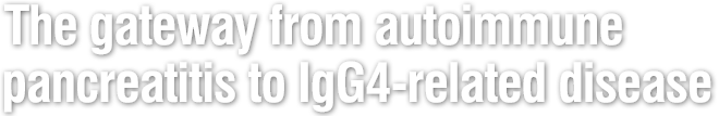 The gateway from autoimmune pancreatitis to IgG4-related disease