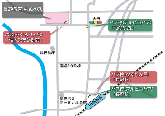 アクセスマップ