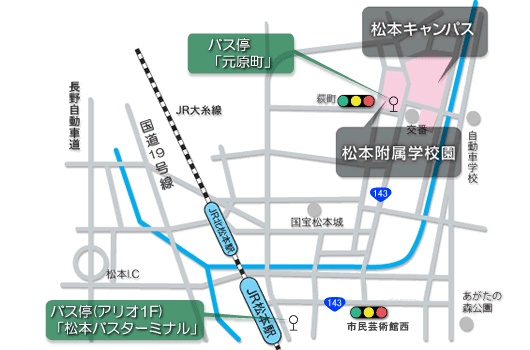アクセスマップ