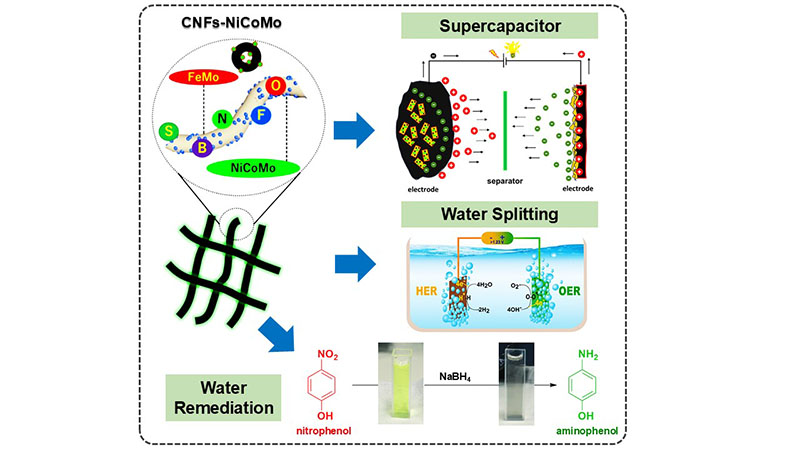 Nanofibers for Energy and Environmental Applications
