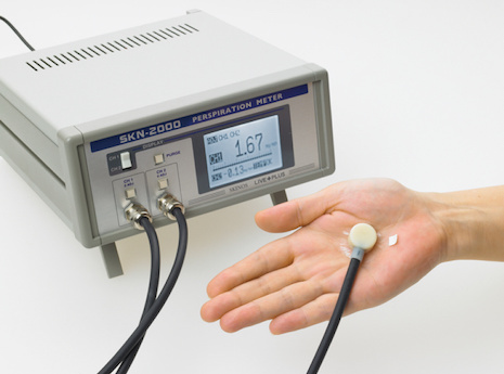 流量補償方式換気カプセル型発汗計