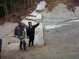 貝付沢 治山堰堤