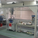 ENC composite trial production booth