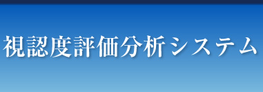 視認度評価分析システム