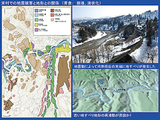 地形との関係を調査