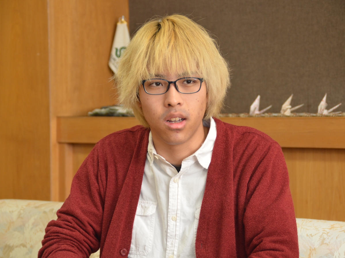 参加学生 玉城裕士さん