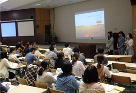 海外協定大学の留学生とのスタディープログラム