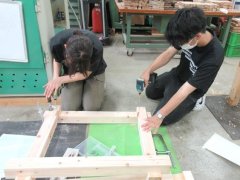 脚部の組み立て(3日目)