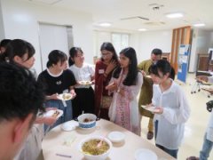 留学生による料理紹介