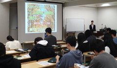 ミニオープンキャンパス　説明会場の様子