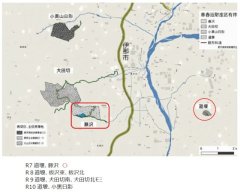 図3 伊那市東春近財産区の位置図と境界巡視