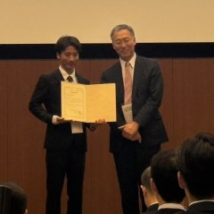 表彰式の様子
