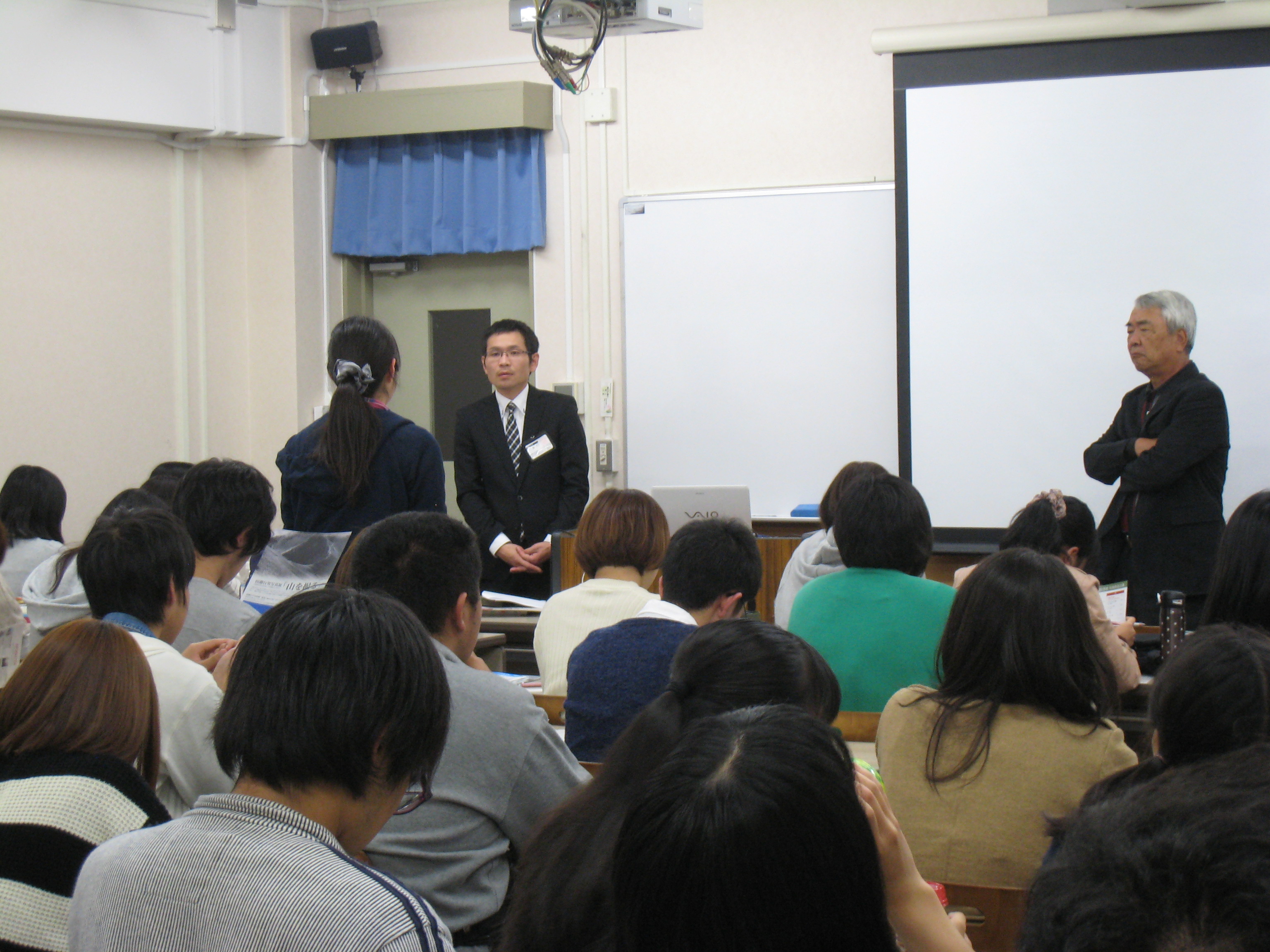 10月27日　堀久士さん　田淵行男記念館