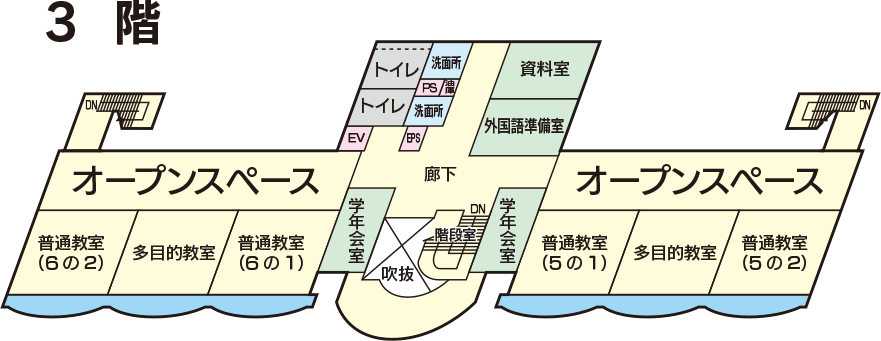 案内図（３階）