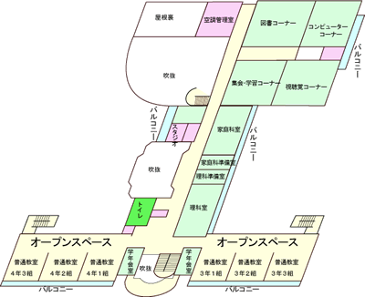 案内図(2階)