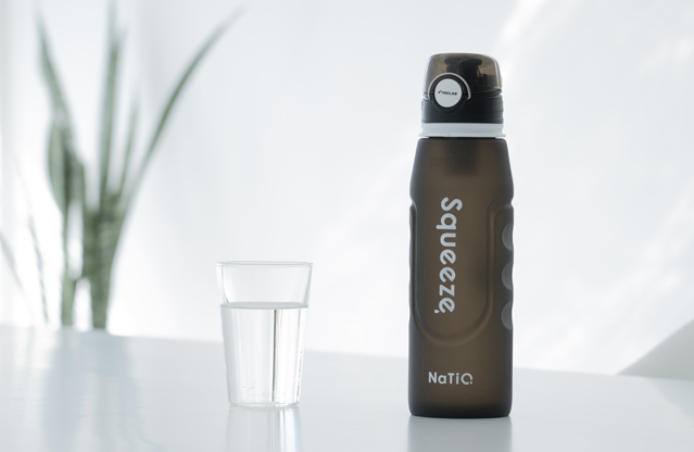 信州大学 × トクラス株式会社 防災用携帯型浄水ボトル NaTiO Squeeze