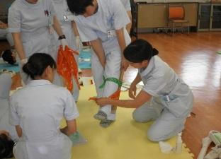 学内シミュレーション教育が附属病院災害訓練へ連動する.JPG