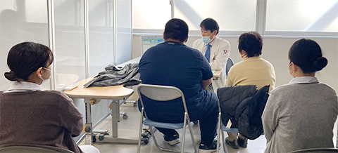 検査結果の説明と健康相談
