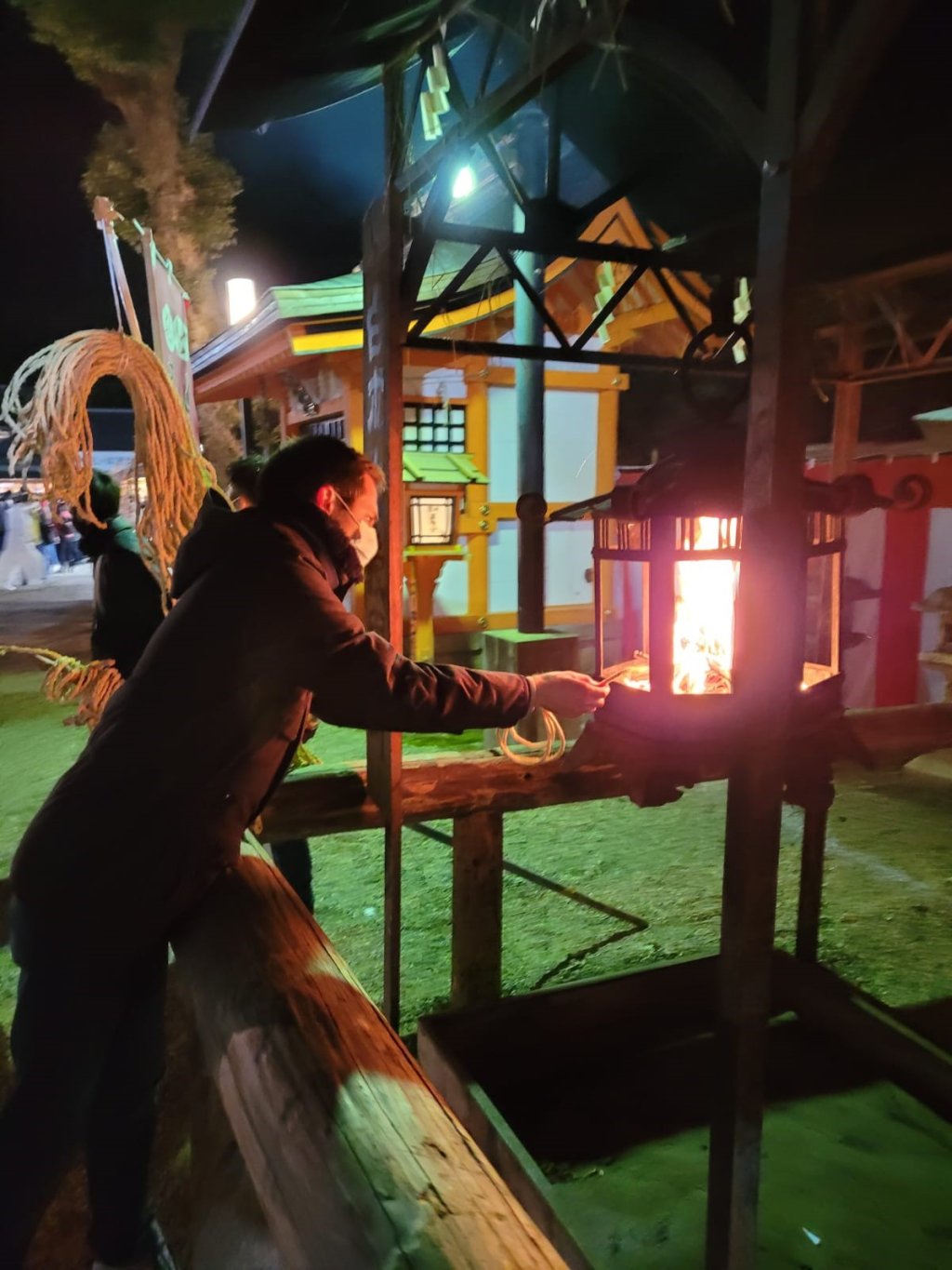 New years ceremony in Kyoto