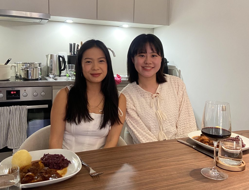 ドレスデンの医学生の友人との再会