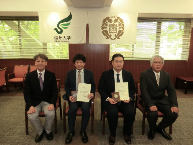 令和7年度　信州大学医学部医学科研究奨励賞授与式が行われました