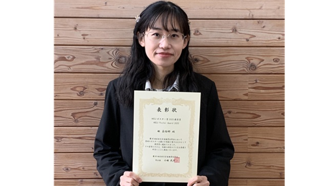 循環病態学教室博士課程の林真倫那さんが、第48回日本分子生物学会でMBSJ Poster Award 2025を受賞しました