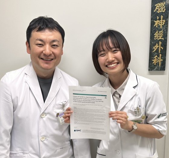 医学科6年生の山北七夕さんの論文が医療教育系の国際誌『BMC Medical Education』に掲載されました！