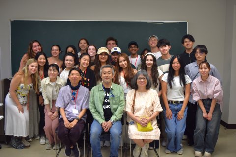 米国ノースイースタン大学のYoung教授一行が繊維学部を訪問