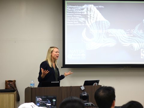 ボロース大学Dr. Maria Persson(Senior Lecturer)による特別講演会を開催しました