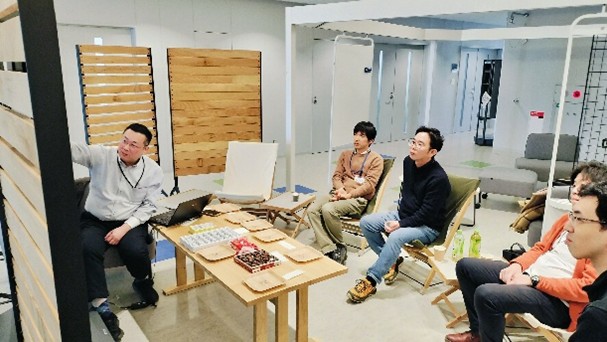 モデレーター:ARG機構・副構長 杉本渉 卓越教授による「バリスタ・トーク」