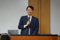 来賓挨拶　文部科学省大臣官房（高等教育局及び科学技術政策連携担当）森　晃憲審議官