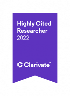 3 of our professors have been selected in the list of Clarivate's Highly Cited Researchers 2022.