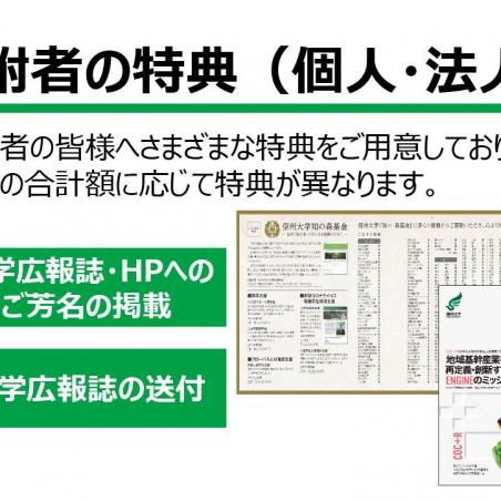 学生の学びへのご支援を！（信州大学知の森基金）イメージ4
