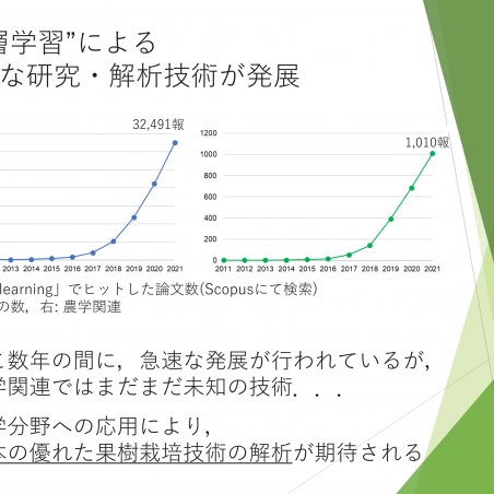「美味しい果物の作り方」の解析を目指すイメージ4