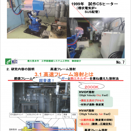 機能向上から補修・造形まで、溶射とコールドスプレーよる技術の開発イメージ4