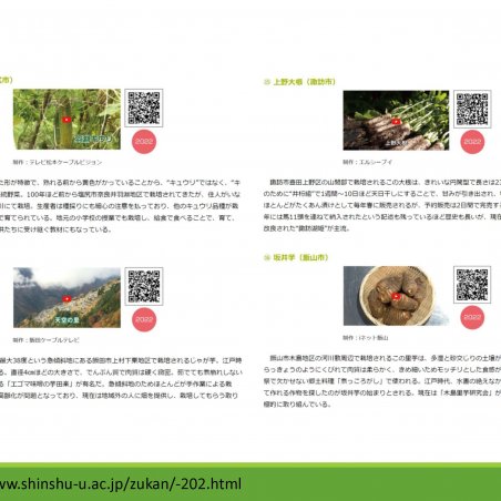 信州の伝統野菜を映像で残す－映像アーカイブスプロジェクトイメージ6